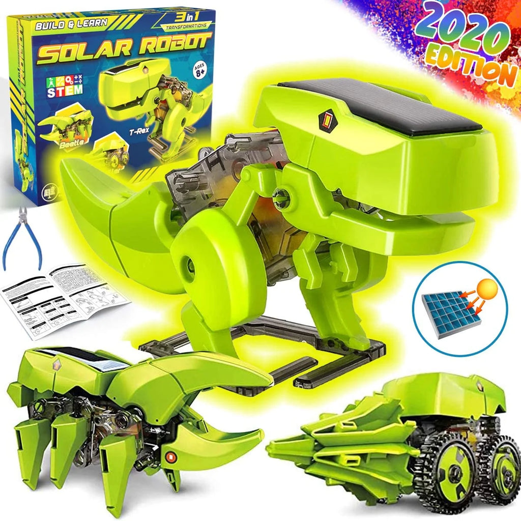Solar Robot Kit 3-in-1 STEM Projects Robot Kit V61518