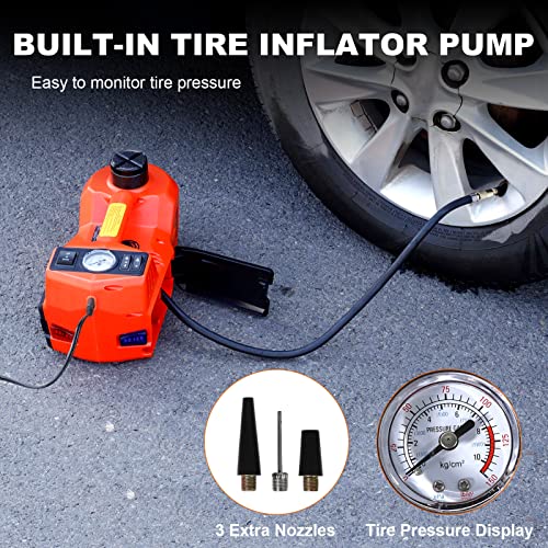 5 Ton Electric Hydraulic Car Jack Kit with LED Light Y296150