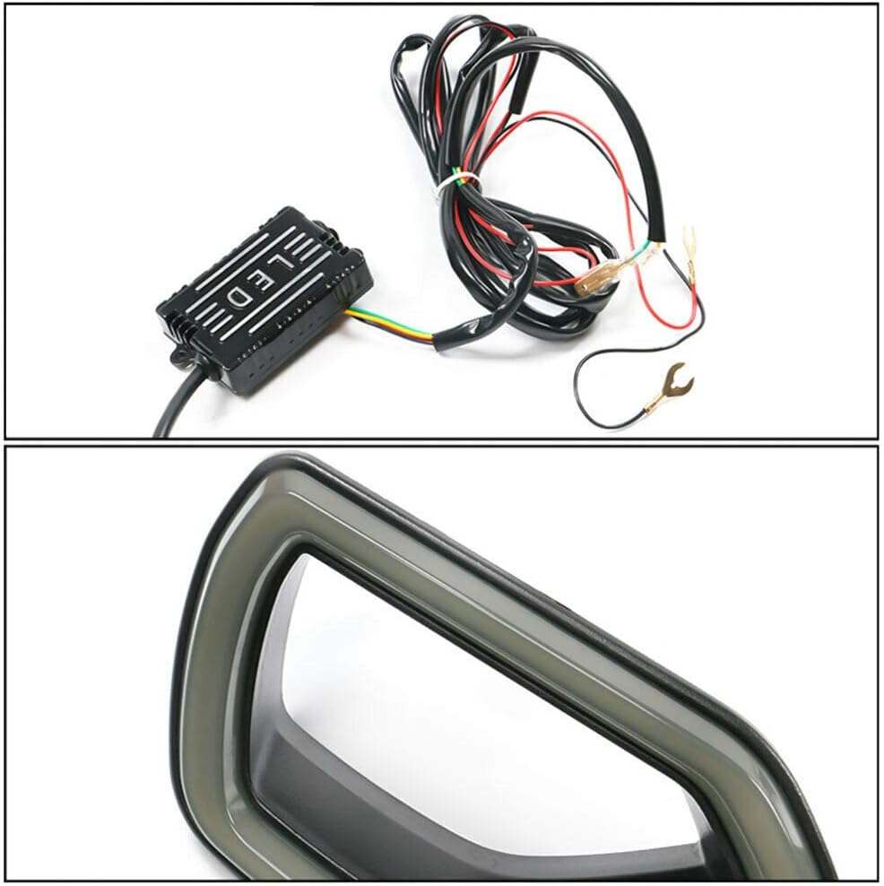 Smoked LED Grille Light Assembly for DRL and Turn Signal O391