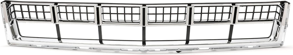 Silvery ABS Front Lower Mesh Grill Pack of 2 M295