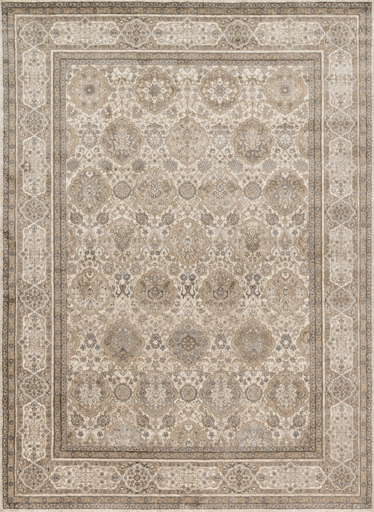 Sand Taupe 9'6 x 13' Rug P723201