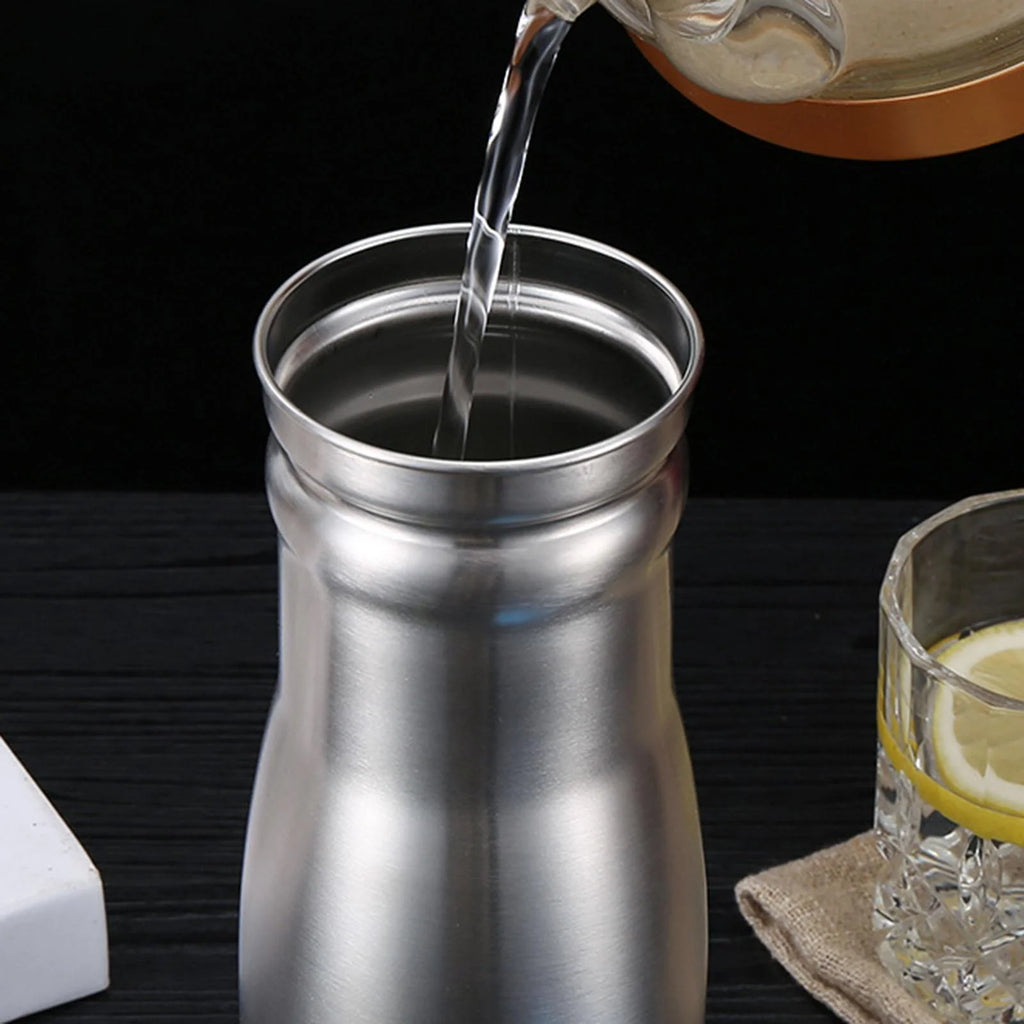 Stainless Steel Bottle with Lid Jug K1286