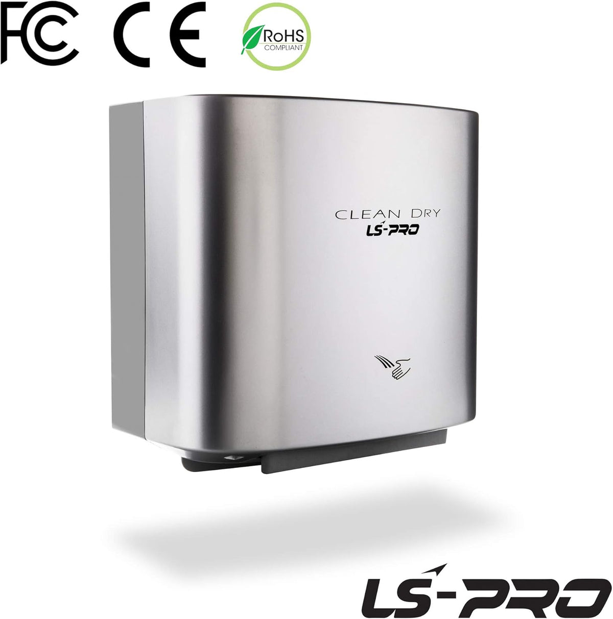 Automatic Hand Dryer with Infrared Sensor, 60 dB R675705