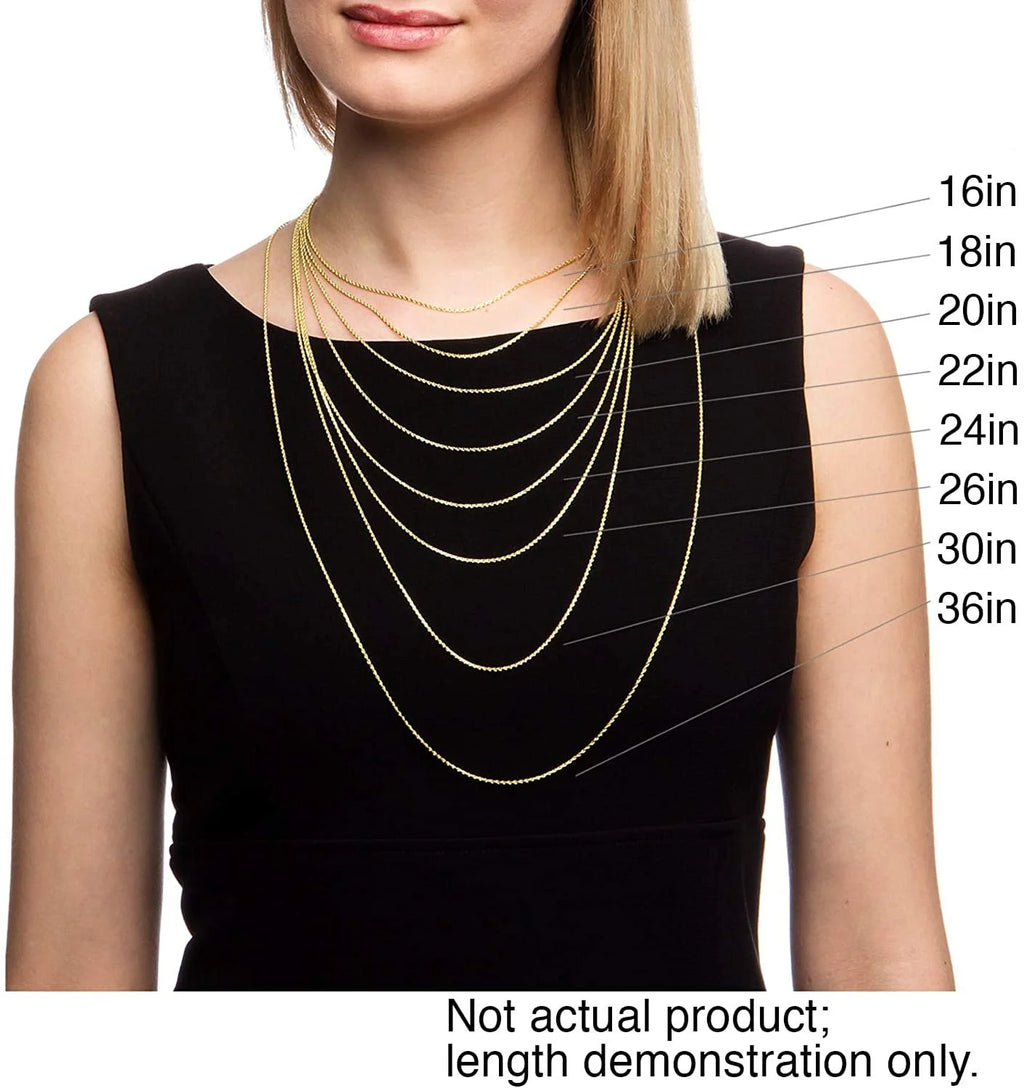 925 Sterling Silver Yellow Gold Plated Cable Link Necklace I62815