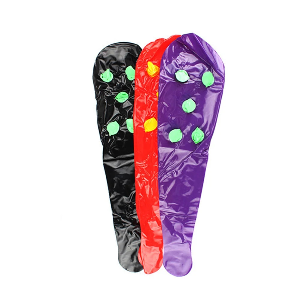 8pcs 55cm Inflatable Mace Clapper Hammers Toys (Mixed Color) P223453