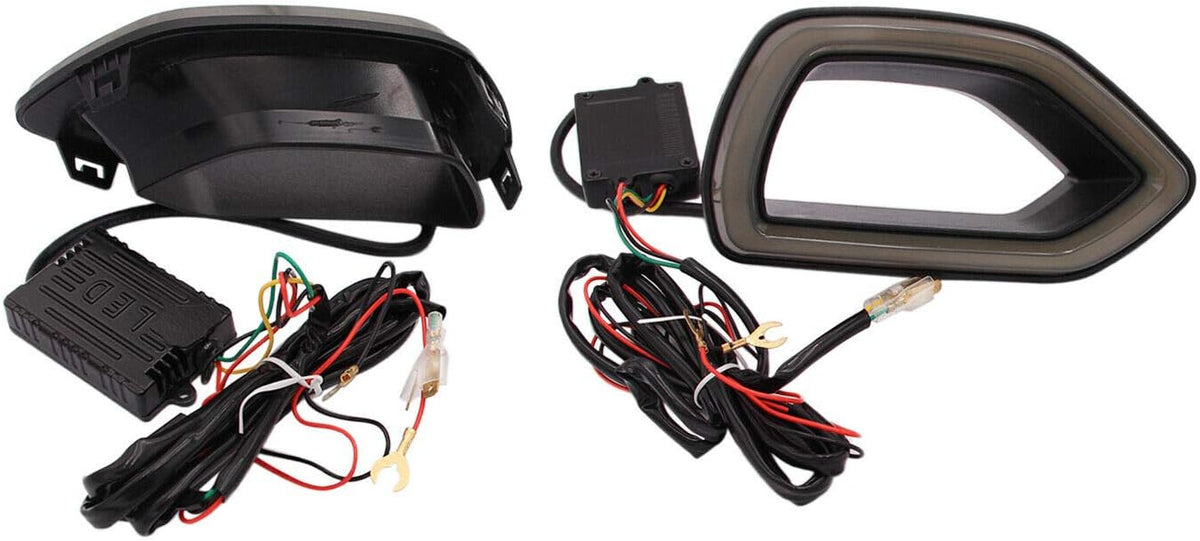 Smoked LED Grille Light Assembly for DRL and Turn Signal O391