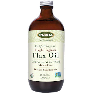Organic Flax Oil 17 fl oz T495