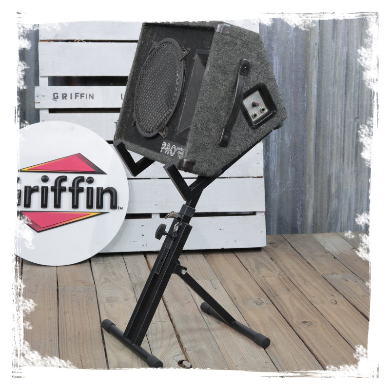 Low Profile Adjustable Guitar Combo Amplifier Stand L772639