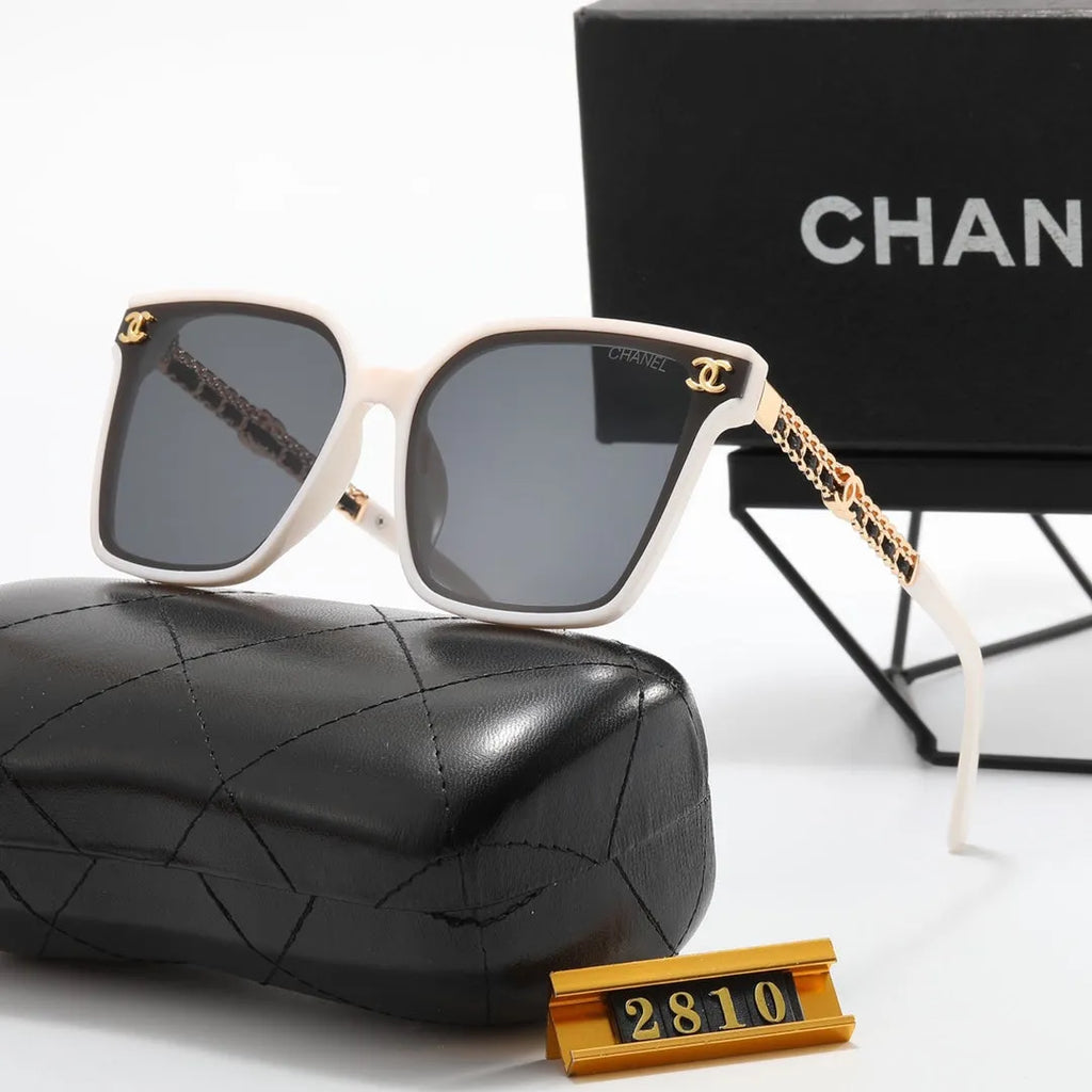 Double C Frame Polarized Sunglasses I436