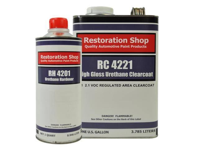 Silver Blue Metallic Gallon Urethane Basecoat Clearcoat Car Auto Paint Kit R4398