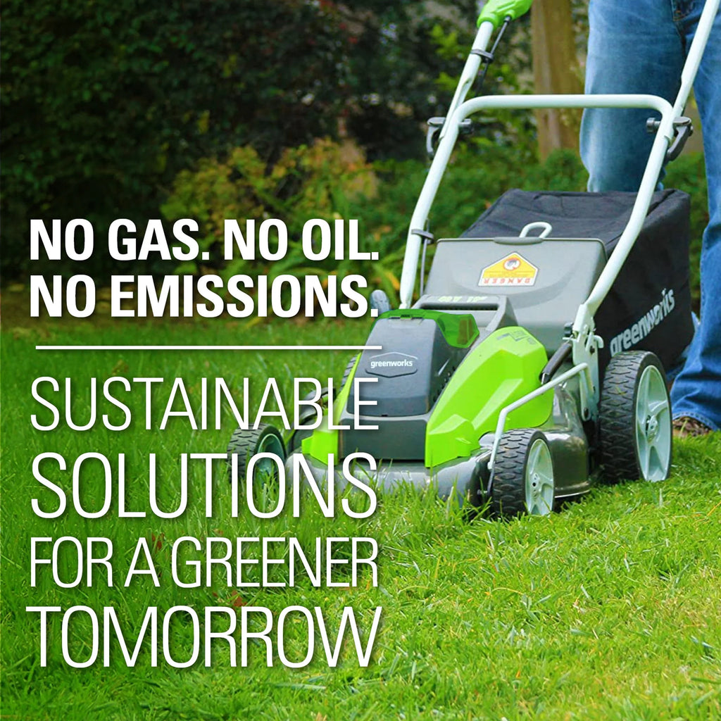 40V 19 Brushless Walk-Behind Lawn Mower with Battery & Charger C3577