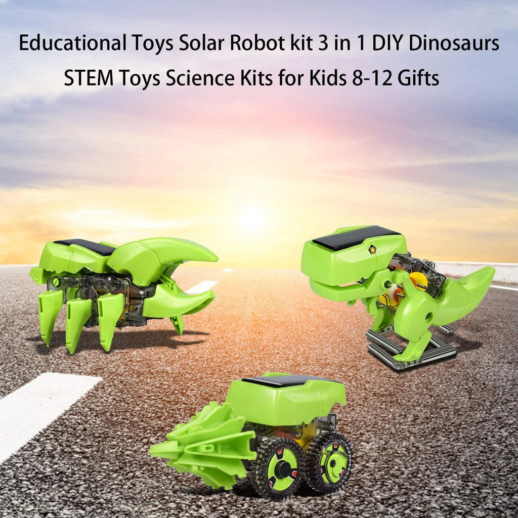 Solar Robot Kit 3-in-1 STEM Projects Robot Kit V61518