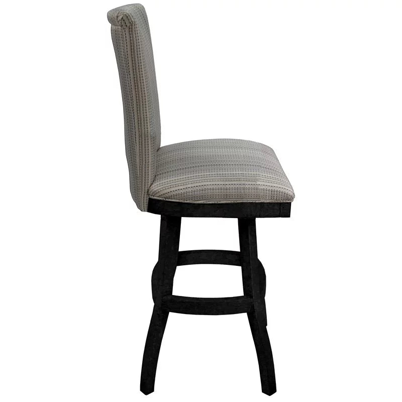 Set of 2 Swivel Wood Bar Stool R67886