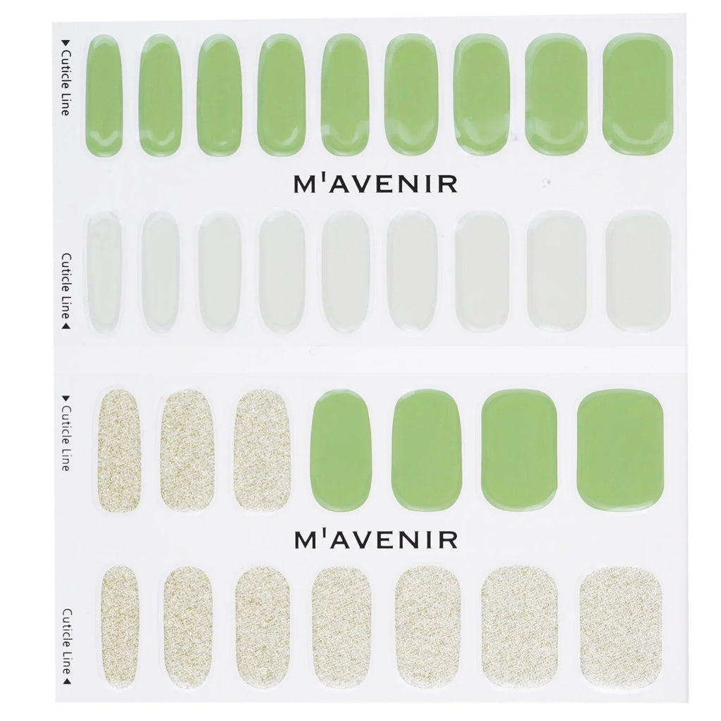 Green Nail Sticker 32pcs M88468