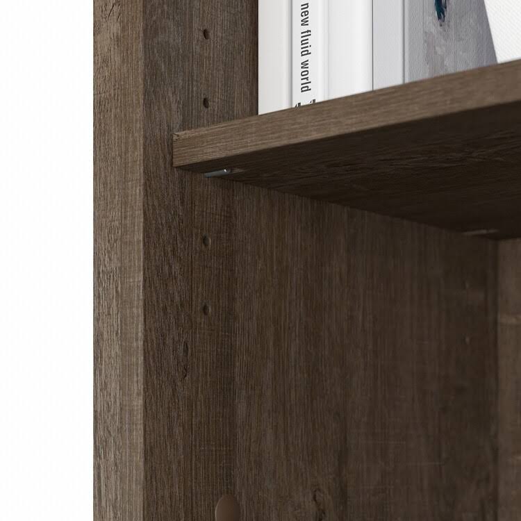 Brown Bathroom Storage Cabinet with Doors L906