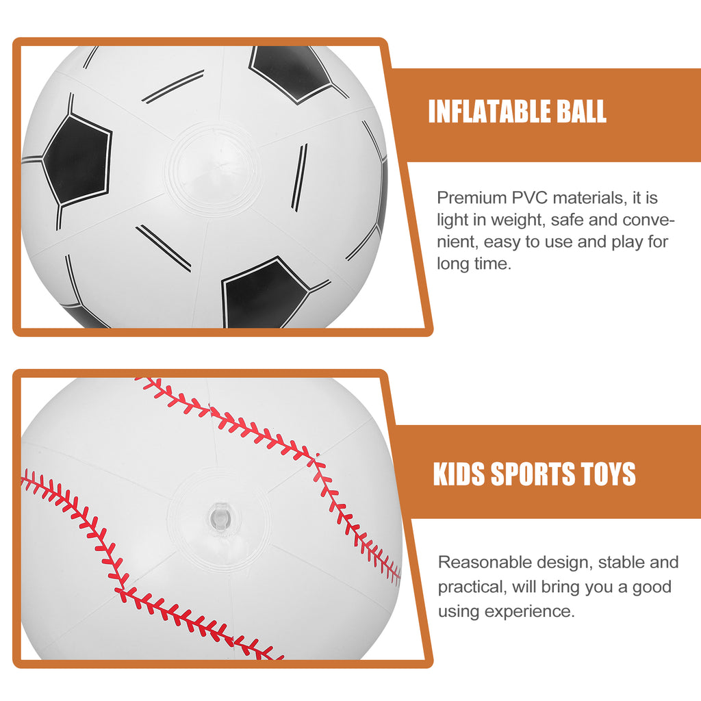 Inflatable Beach Ball Set of 4 K22334
