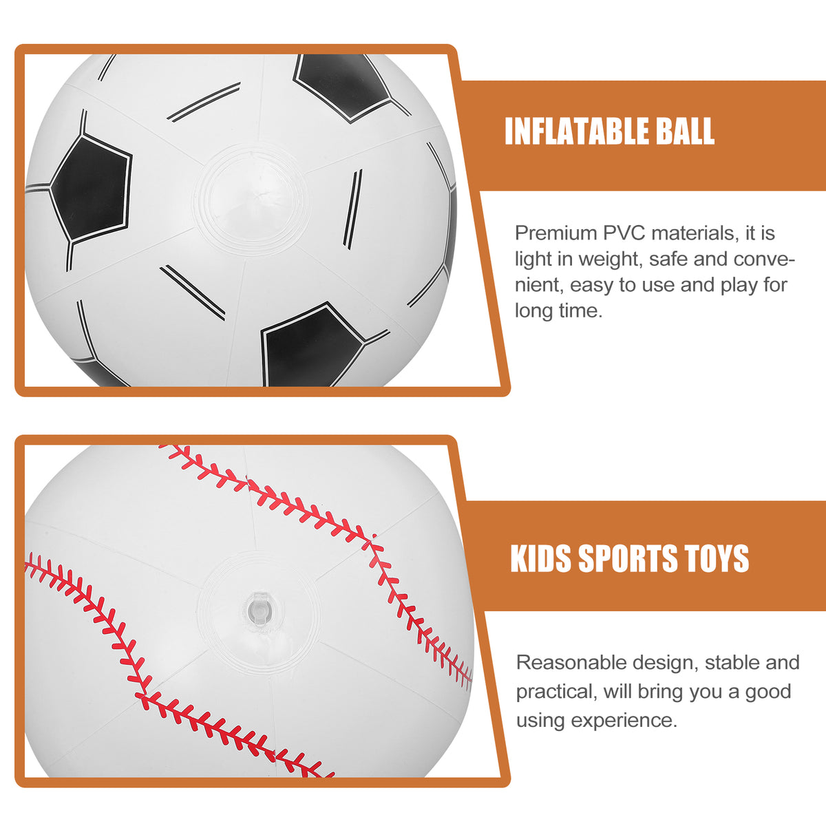 Inflatable Beach Ball Set of 4 K22334