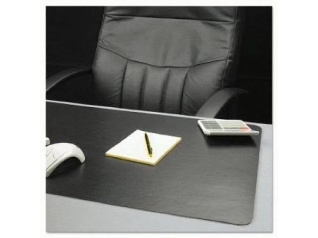 36 x 20 Matte Black Desk Pad K138