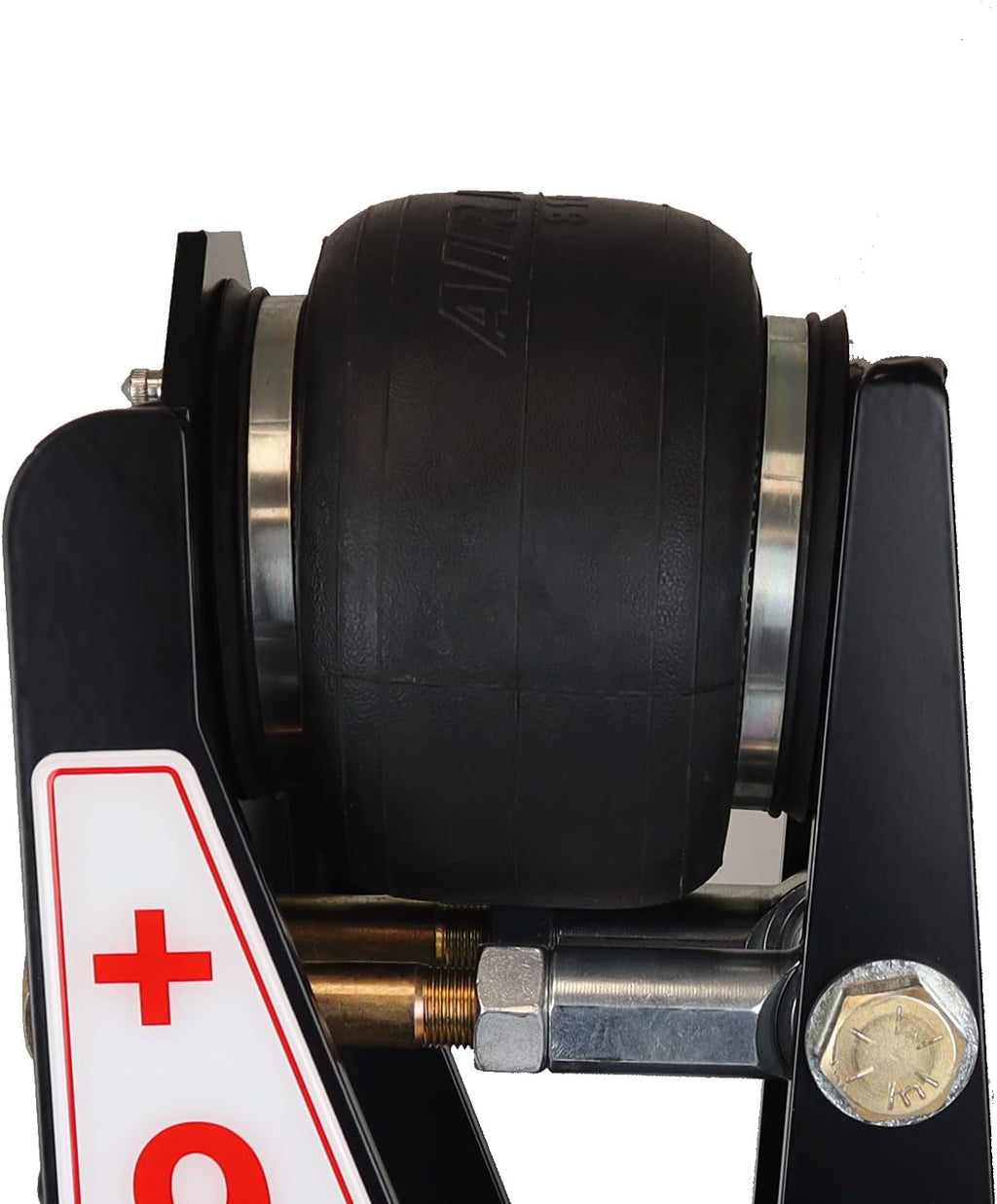 Gooseneck Air Hitch & Coupler, Square 4" Straight Pin 30K Coupler 9" Offset R517882