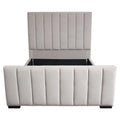 Vertical Channel Tufted Eastern King Bed Q240