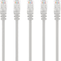 Cat 6 Ethernet Cable 3 ft (50-Pack) White P5950
