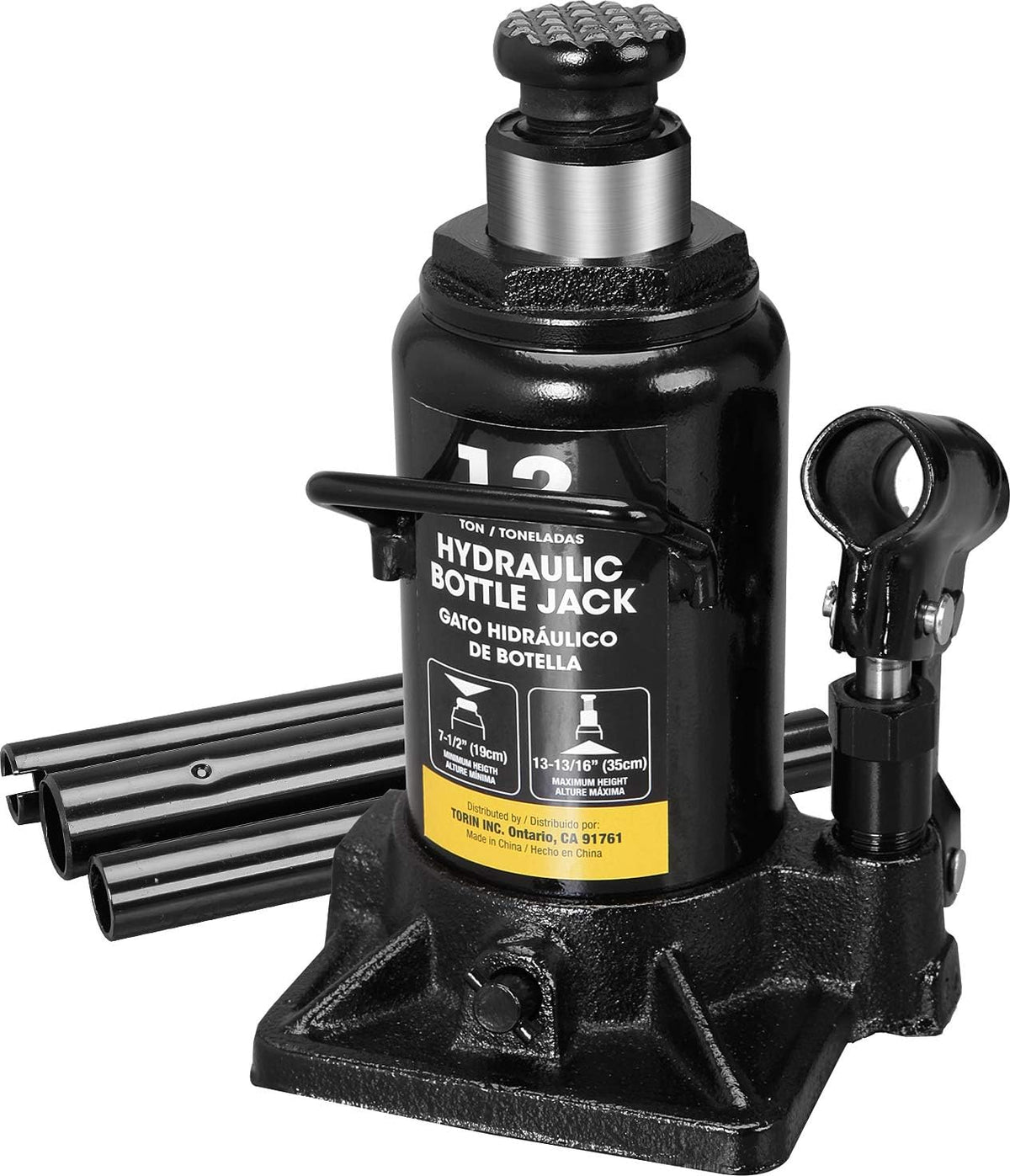 Black Pack of 2 Hydraulic Bottle Jack B765995