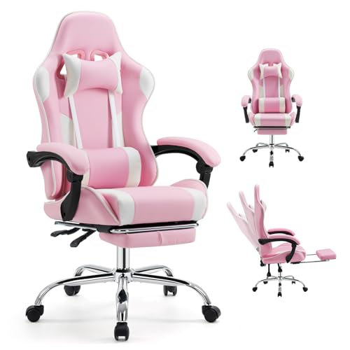 Ergonomic Height Adjustable Swivel Office Chair with Footrest R893