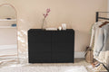 White 6 Drawer Wood Double Dresser T889