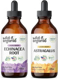 Echinacea Tincture 4 fl oz & Astragalus Tincture 4 fl oz K705