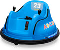 Dark Blue 12V Electric Ride On Bumper Car with Remote Control U46308