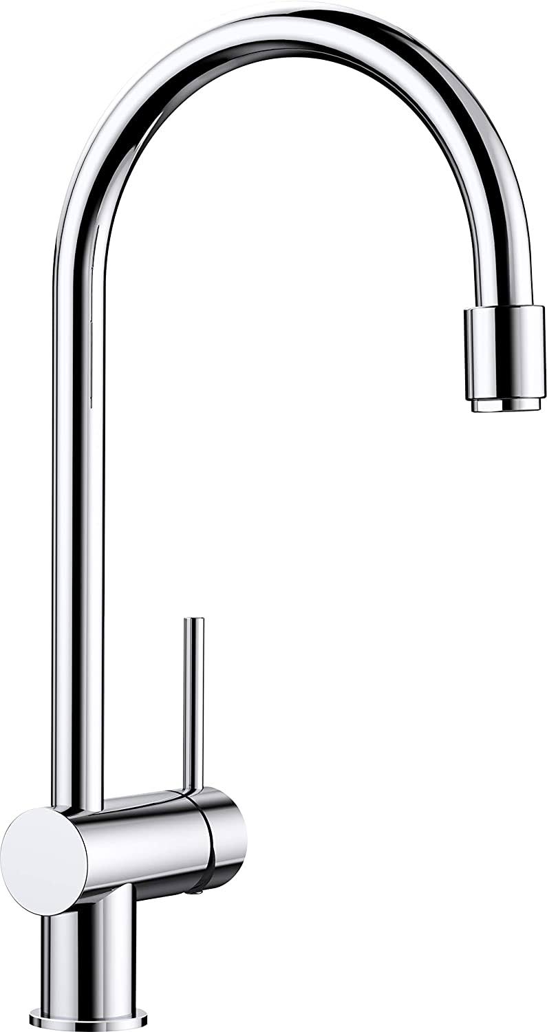 Chromed Single Lever Kitchen Mixer P123