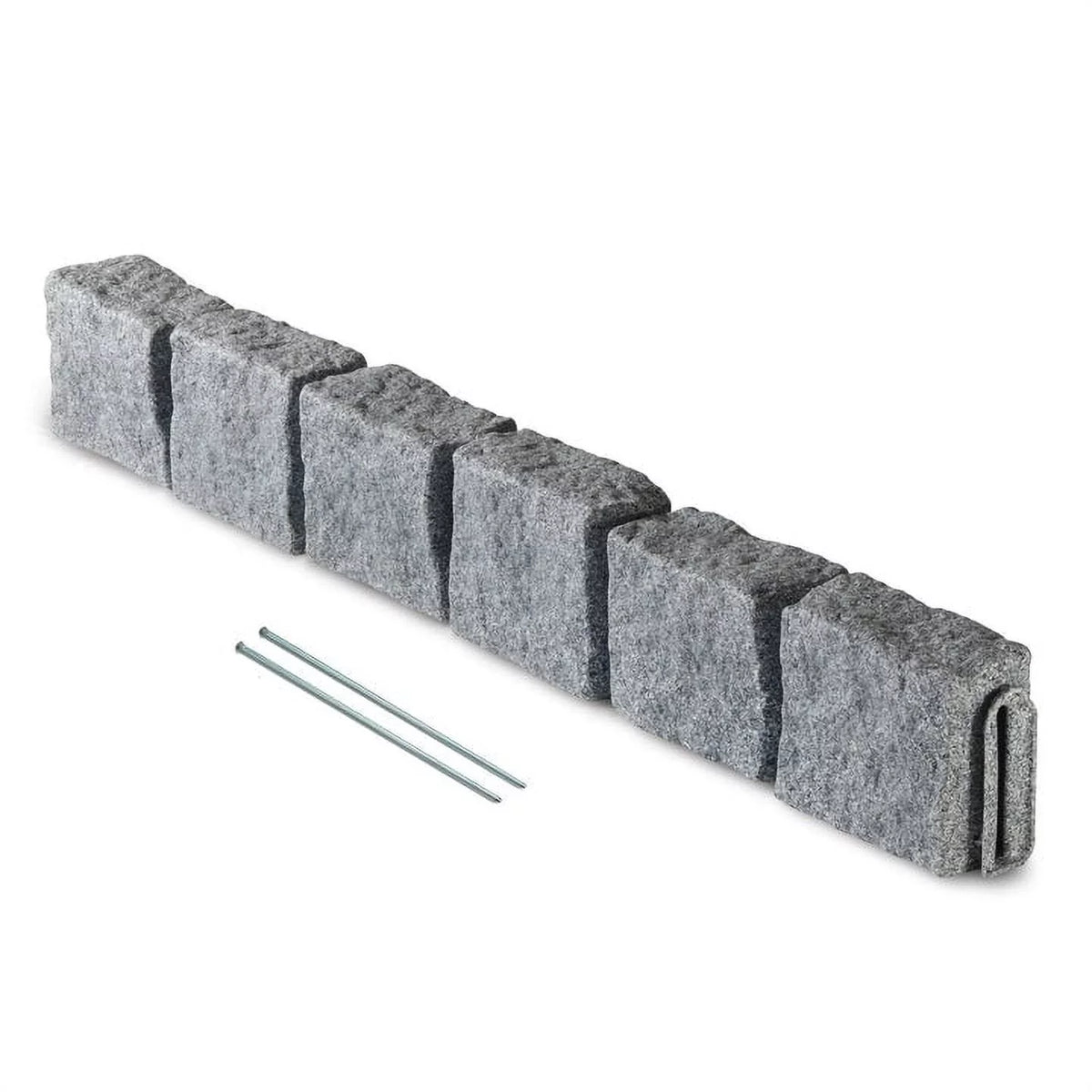 6-Block Section of Edging with 2 Securing Spikes Y970148