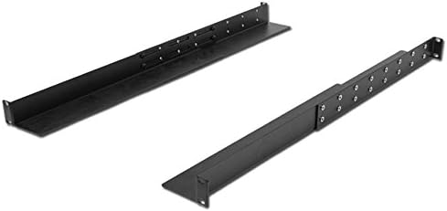 1U Rack Mount 4-Post Shelf Rail Full Depth 33.5 Inches Pack of 2 T275