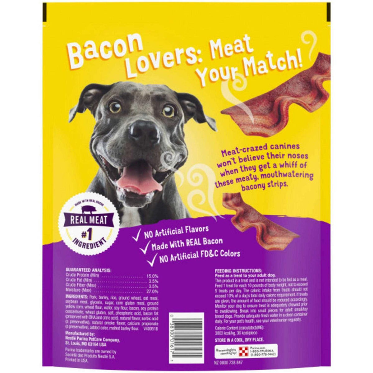 Bacon Strips Dog Treats K5248