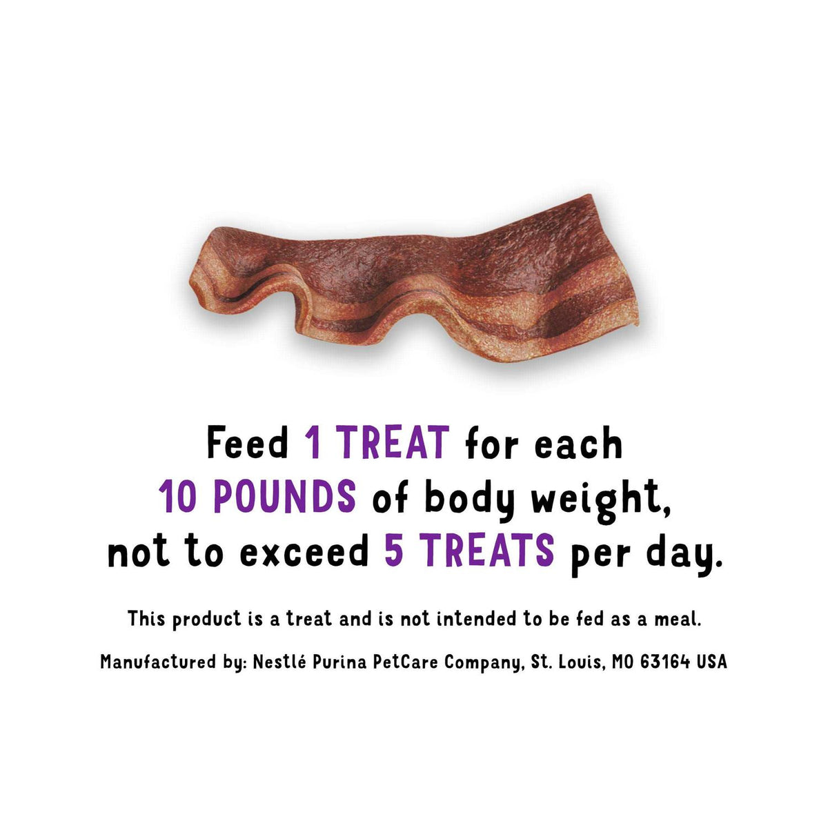 Bacon Strips Dog Treats K5248