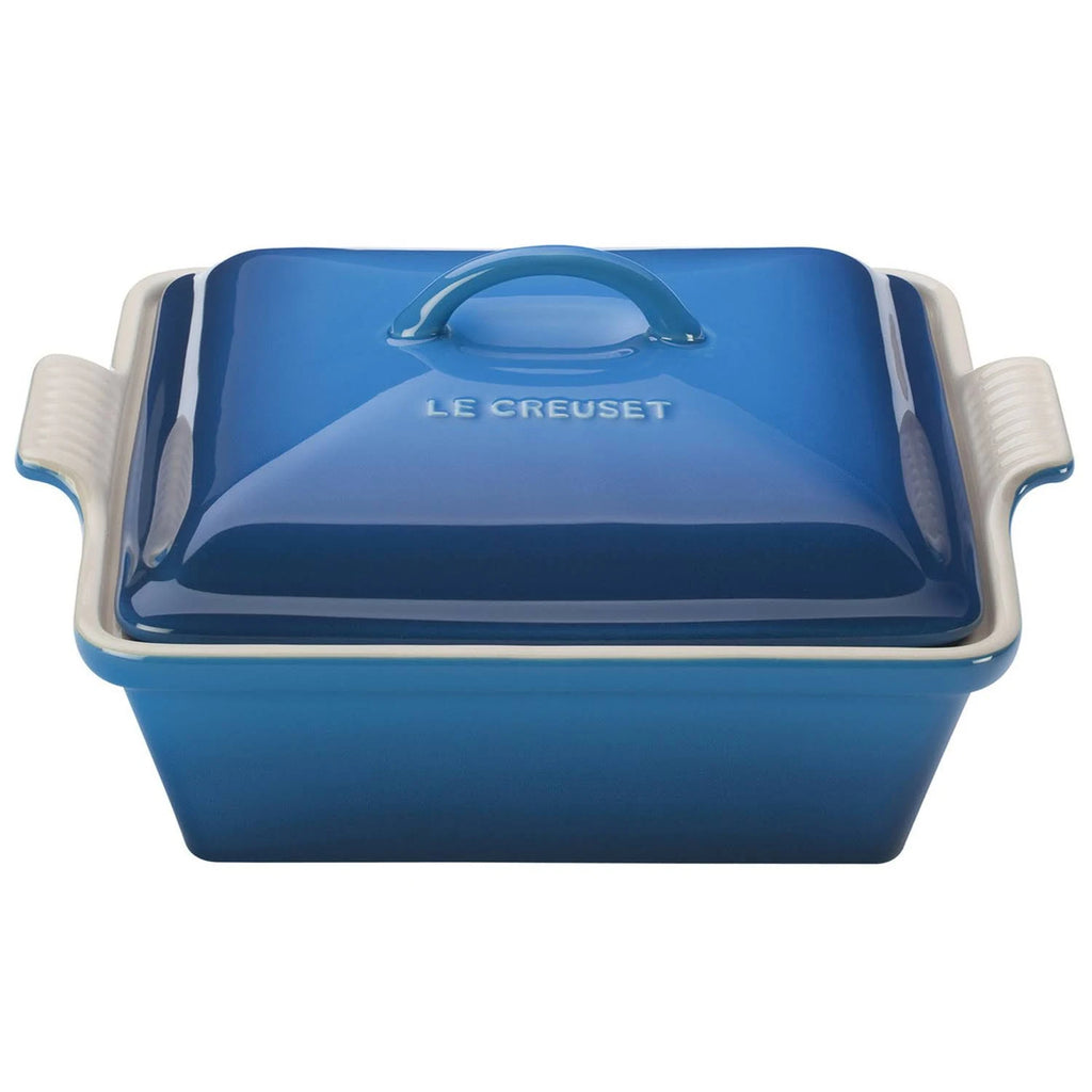 2.5-qt. Covered Square Stoneware Casserole D73983