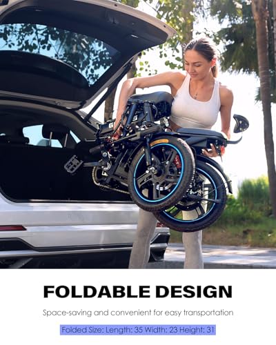 750W Folding Electric Bike with Removable Battery V9248