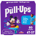 Boys' Potty Training Pants, 4T-5T (38-50 lbs), 60 Count B942605