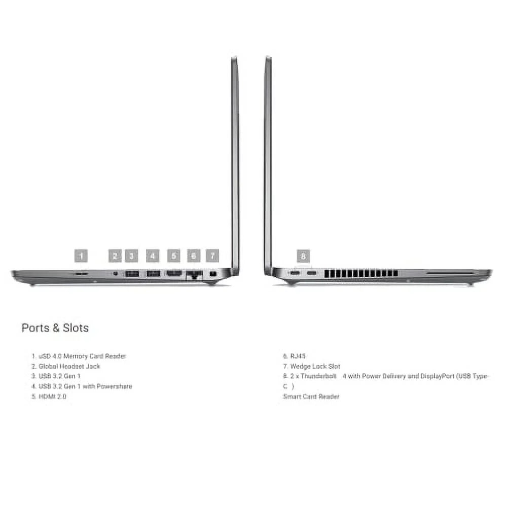 14” Business Laptop, Intel Core i5, 32GB RAM, 512GB SSD, Windows 11 Pro, Silver U885437