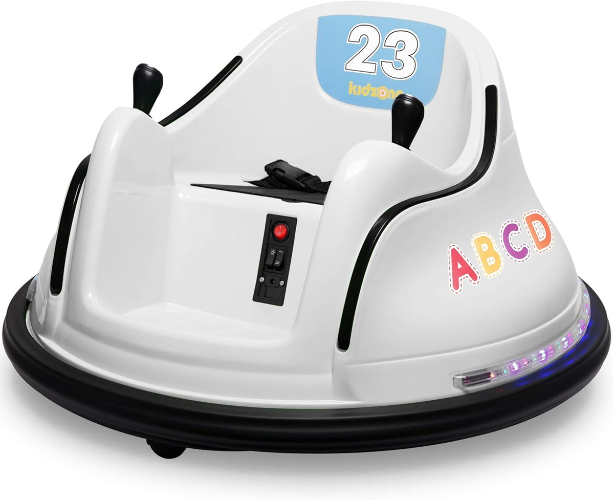 Dark Blue 12V Electric Ride On Bumper Car with Remote Control U46308