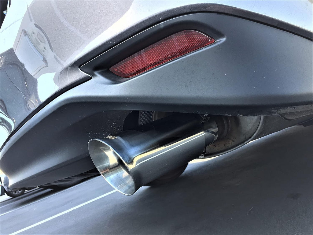 Universal Exhaust Tip Stainless Steel Double Wall Chrome Polish Pack of 2 B3835