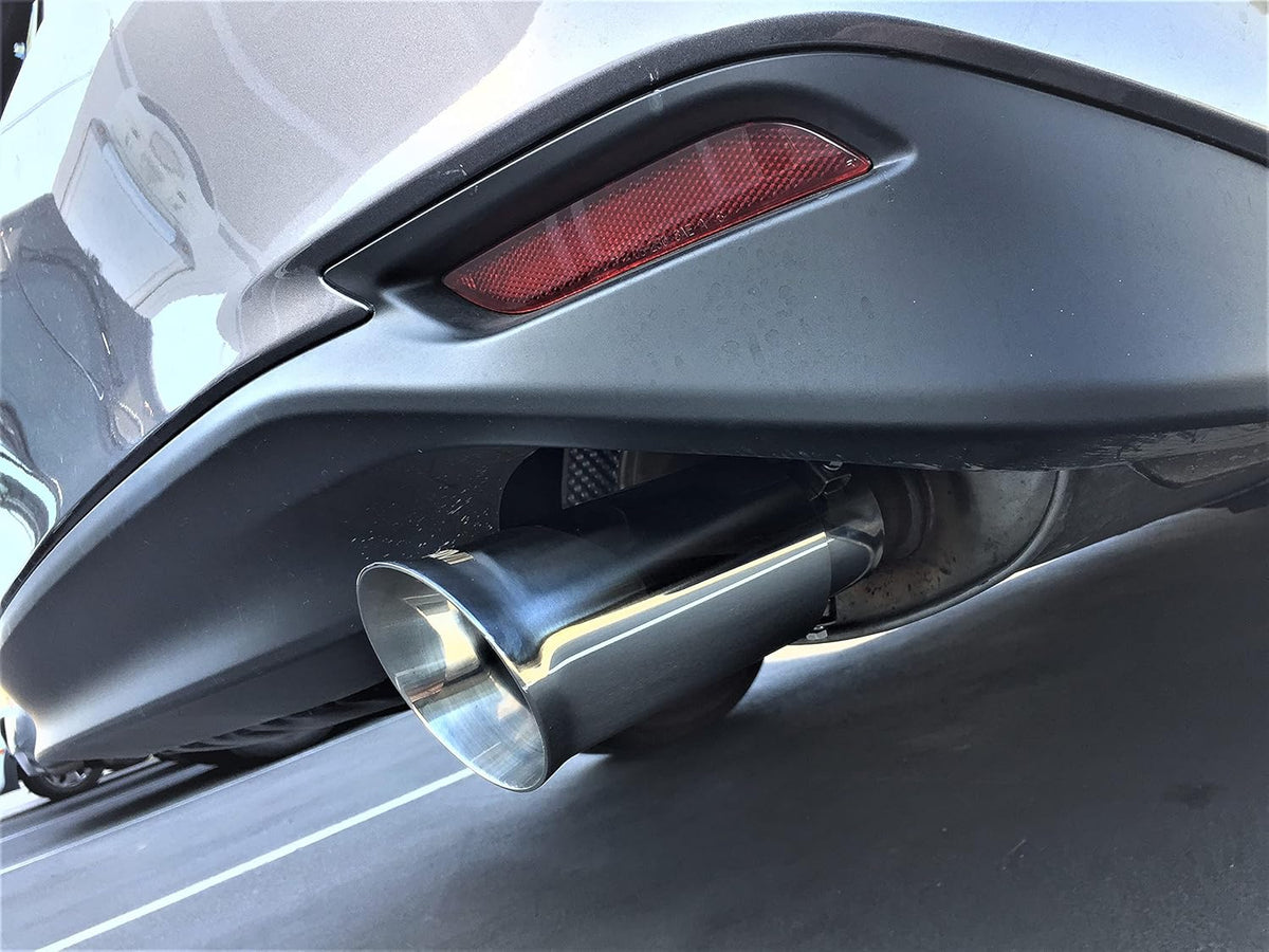 Universal Exhaust Tip Stainless Steel Double Wall Chrome Polish Pack of 2 B3835