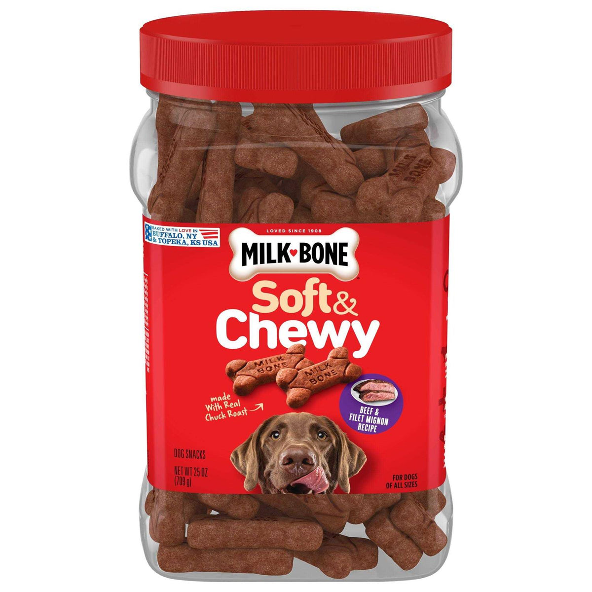 Soft & Chewy Beef Dog Treats V62575