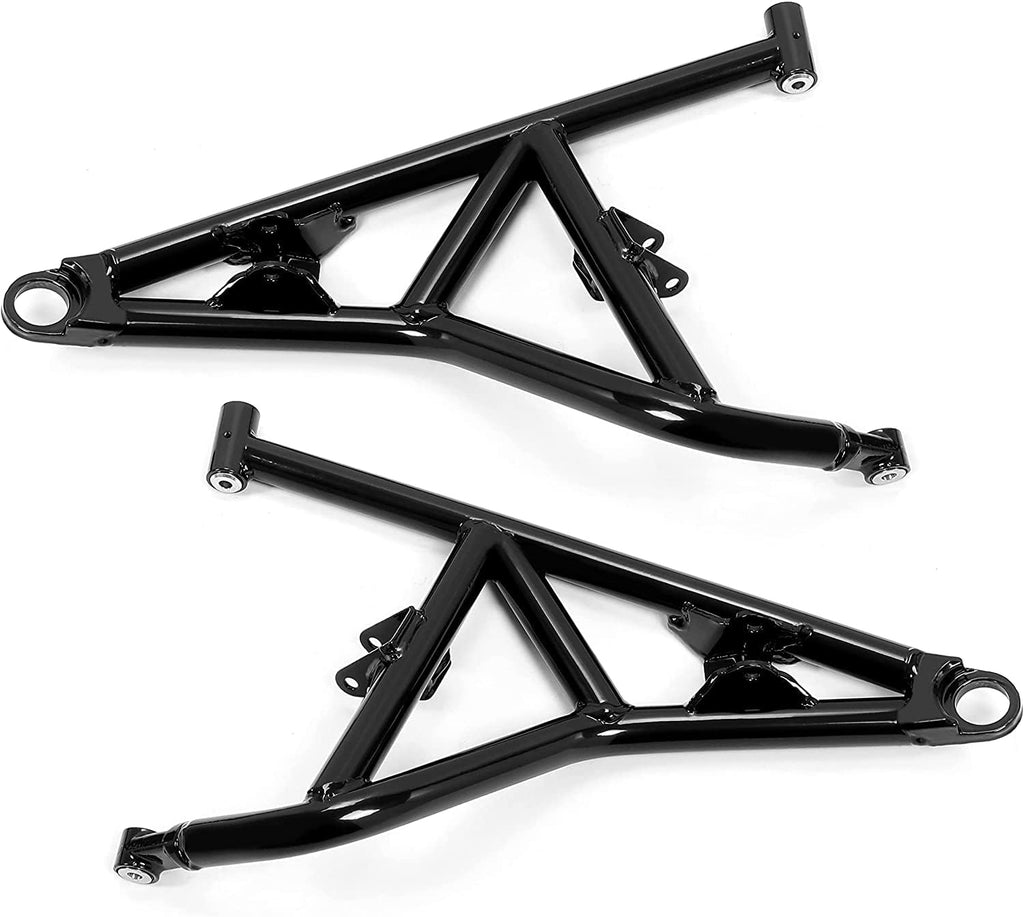4 A Arms Front Upper & Lower A-Arms Rods High Clearance Black Q58293