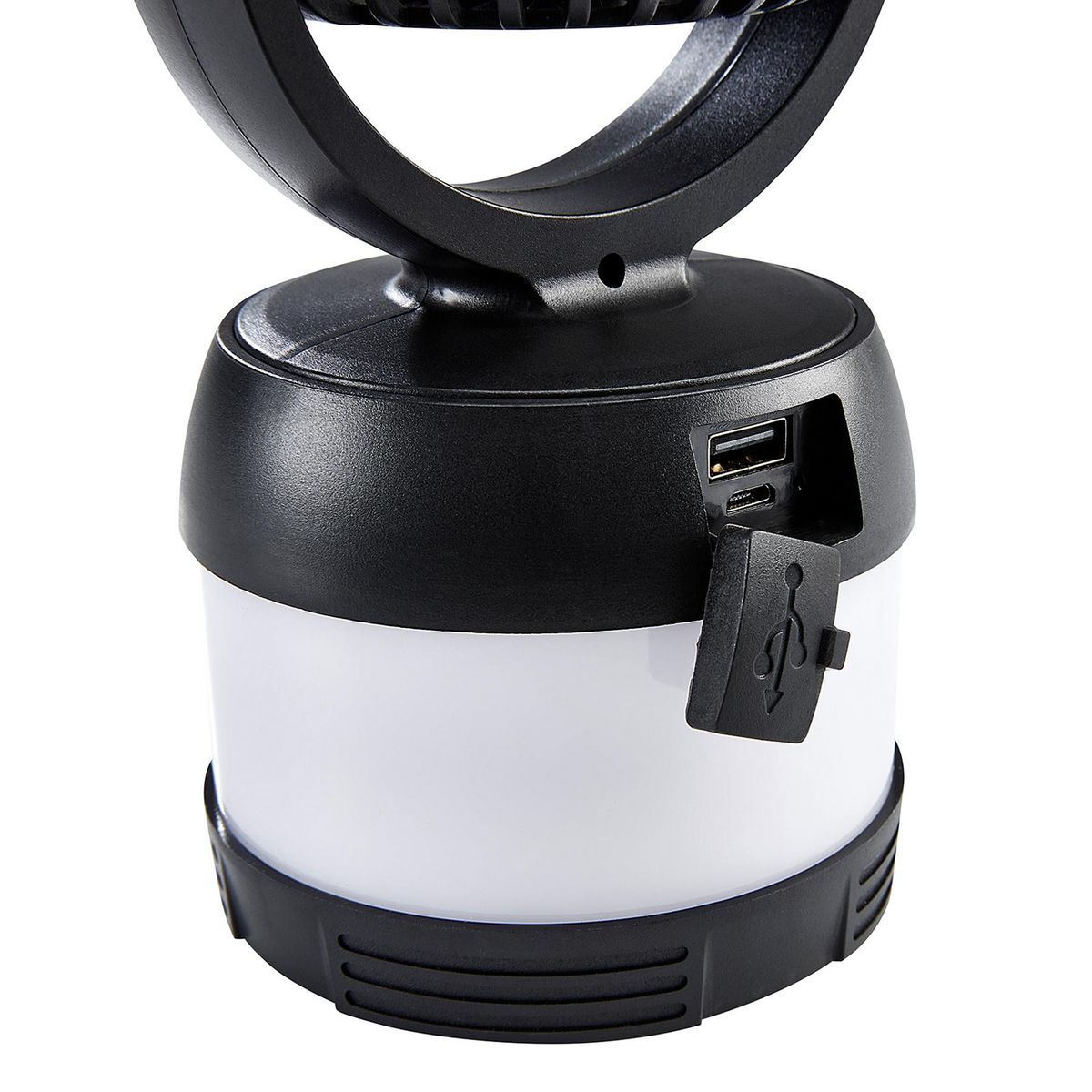 300 Lumen LED Rechargeable 3-in-1 Lantern, Fan, and Power Bank F505143