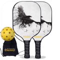 Pickleball Set with Glassfiber Graphite Paddle R4839