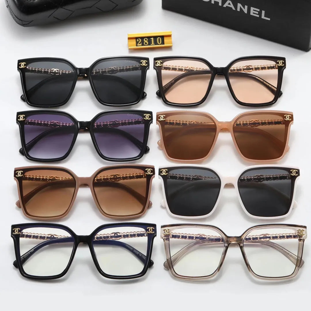 Double C Frame Polarized Sunglasses I436