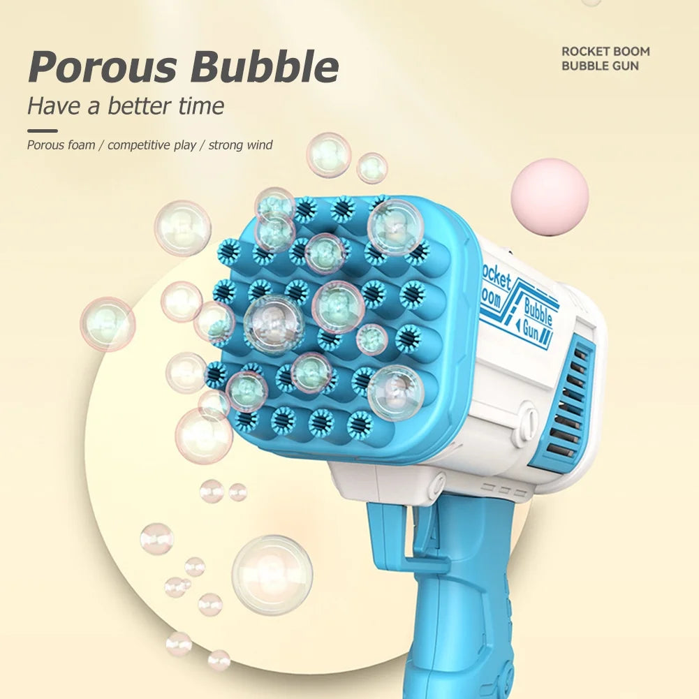 32 Holes Electric Bubble Machine (Blue) I357311