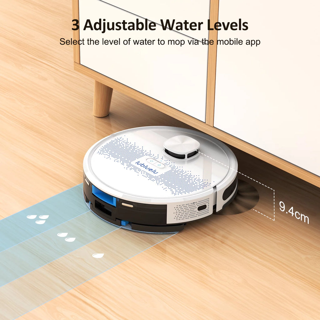 Robot Vacuum Cleaner and Mop Combo with WiFi Voice Control M43630