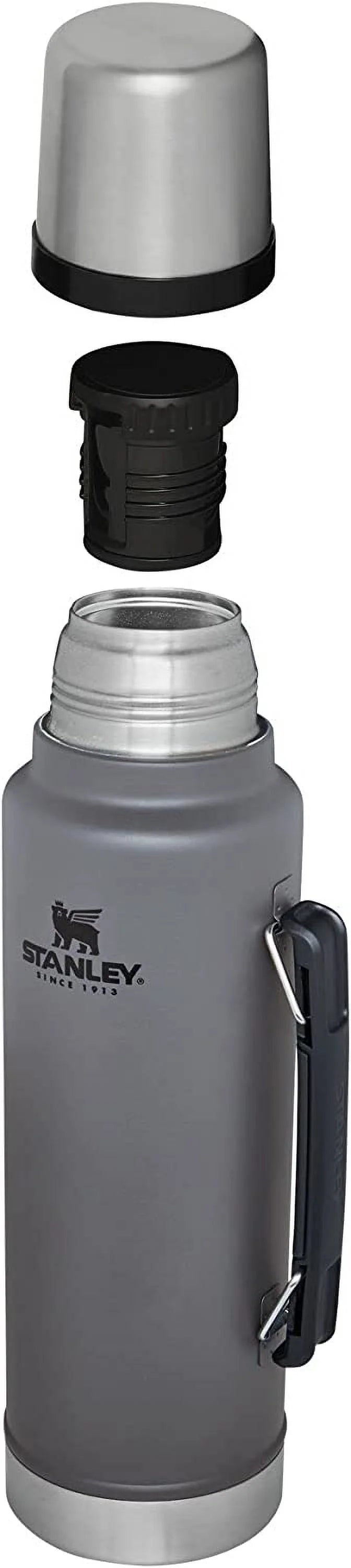 Charcoal 1.5 qt Insulated Bottle E709188